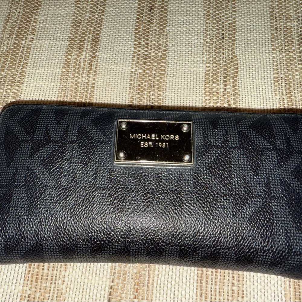 Michael Kors Black Logo Wallet